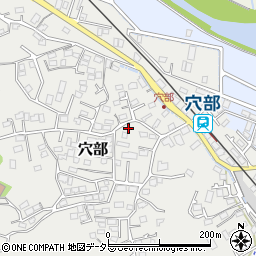 神奈川県小田原市穴部162周辺の地図