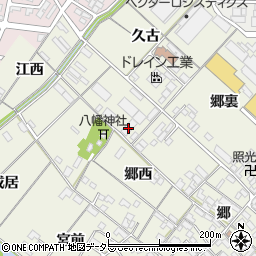 愛知県一宮市丹陽町外崎江東周辺の地図