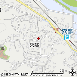 神奈川県小田原市穴部418周辺の地図