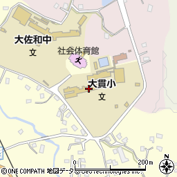 富津市立大貫小学校周辺の地図