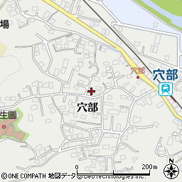 神奈川県小田原市穴部417周辺の地図