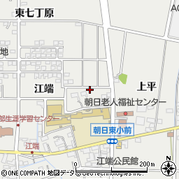 愛知県一宮市明地江端139周辺の地図