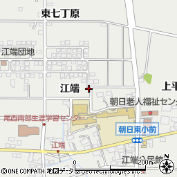 愛知県一宮市明地江端137周辺の地図