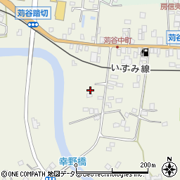 千葉県いすみ市苅谷692周辺の地図