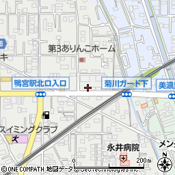 神奈川県小田原市鴨宮342-6周辺の地図