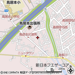 滋賀県彦根市鳥居本町1455-42周辺の地図