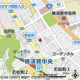 ピカソ横須賀中央店周辺の地図