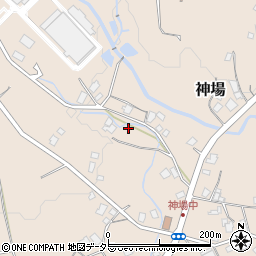静岡県御殿場市神場周辺の地図