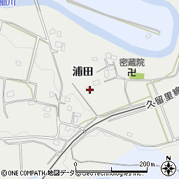 千葉県君津市浦田1274周辺の地図