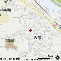 神奈川県小田原市穴部395周辺の地図