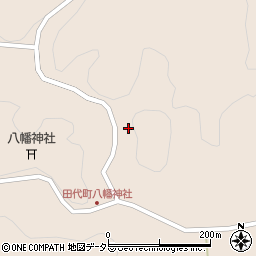 愛知県豊田市小原田代町353周辺の地図