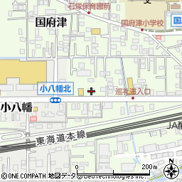 神奈川県小田原市国府津2708-1周辺の地図
