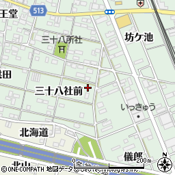 愛知県一宮市大和町妙興寺三十八社前29周辺の地図