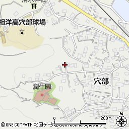 神奈川県小田原市穴部359周辺の地図