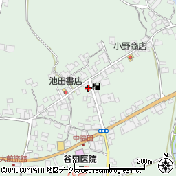中福田簡易郵便局周辺の地図
