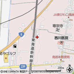 滋賀県彦根市鳥居本町2336周辺の地図