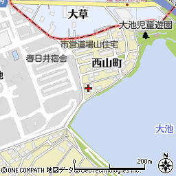 愛知県春日井市西山町1617-54周辺の地図