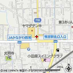 神奈川県小田原市鴨宮635周辺の地図