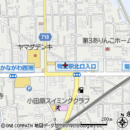 神奈川県小田原市鴨宮352周辺の地図
