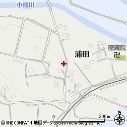 千葉県君津市浦田1593-1周辺の地図