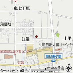 愛知県一宮市明地江端172周辺の地図