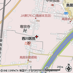 滋賀県彦根市鳥居本町1845周辺の地図