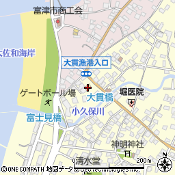 セブンイレブン富津大貫店周辺の地図
