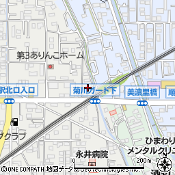 神奈川県小田原市鴨宮287-1周辺の地図