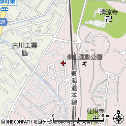 滋賀県彦根市古沢町1030周辺の地図