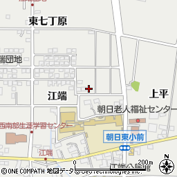 愛知県一宮市明地江端171周辺の地図