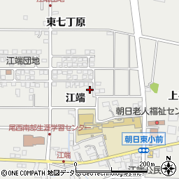 愛知県一宮市明地江端135周辺の地図