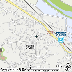 神奈川県小田原市穴部413周辺の地図