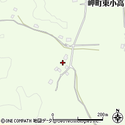 千葉県いすみ市岬町東小高447周辺の地図