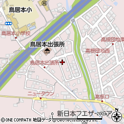 滋賀県彦根市鳥居本町1455-38周辺の地図