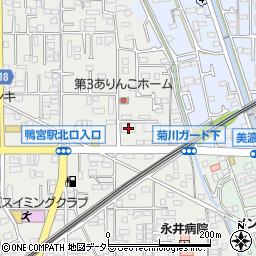 神奈川県小田原市鴨宮335周辺の地図