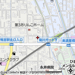 神奈川県小田原市鴨宮335-1周辺の地図