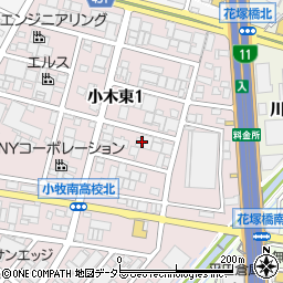 株式会社愛鐵周辺の地図