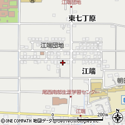 愛知県一宮市明地江端266周辺の地図