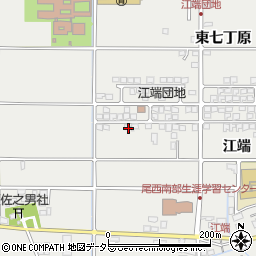 愛知県一宮市明地江端258周辺の地図