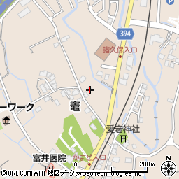 静岡県御殿場市竈549-3周辺の地図