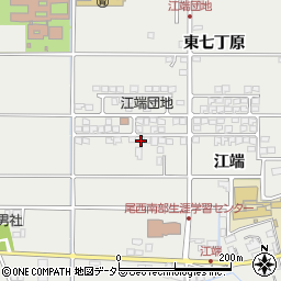 愛知県一宮市明地江端262周辺の地図