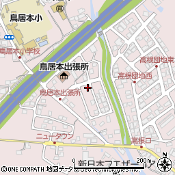 滋賀県彦根市鳥居本町1455-36周辺の地図