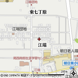 愛知県一宮市明地江端302周辺の地図