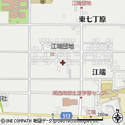 愛知県一宮市明地江端263周辺の地図