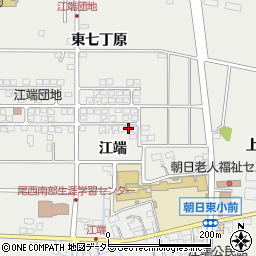 愛知県一宮市明地江端306周辺の地図