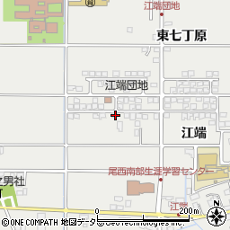 愛知県一宮市明地江端261周辺の地図