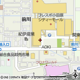 神奈川県小田原市前川周辺の地図