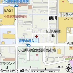 愛の家グループホーム小田原前川周辺の地図