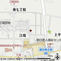 愛知県一宮市明地江端174周辺の地図