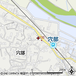 神奈川県小田原市穴部424周辺の地図